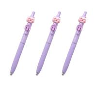 YIZITU 3Pcs/pack Neutral Pen Fine Point Pens Set 0.5mm Fine Tip Pens Gel Liquid Inks Rolling Gel Inks Writing For Offices Writing