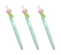 YIZITU 3Pcs/pack Neutral Pen Fine Point Pens Set 0.5mm Fine Tip Pens Gel Liquid Inks Rolling Gel Inks Writing For Offices Writing