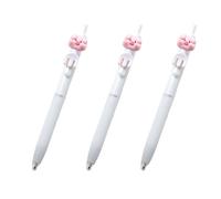 YIZITU 3Pcs/pack Neutral Pen Fine Point Pens Set 0.5mm Fine Tip Pens Gel Liquid Inks Rolling Gel Inks Writing For Offices Writing