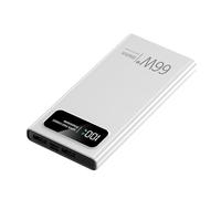 YIZITU 66W Mobile Power Adapter 20000/30000/40000mA PD3.0 20W Two-way Fast Charging Battery Charging For Students Travelers