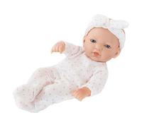 YIZITU 7in Handheld Miniature Reborns Baby Dolls Life Like Infant Dolls Parenting Toy Nursery Room Decoration Photography Props