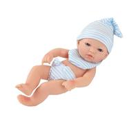 YIZITU 7in Handheld Miniature Reborns Baby Dolls Life Like Infant Dolls Parenting Toy Nursery Room Decoration Photography Props