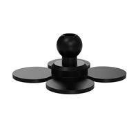YIZITU Action Camera Flexible Adhesive Fixed Base 17mm Ball Head For Motorcycle Mount Stand Installation Flexible Adhesive Camera Mount