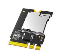 YIZITU Adapter NGFFs Key A+E To T-Flashes Card Reader Converters For Laptop Computer