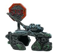 YIZITU Aquariums Resin Wrecked Ship Fishtanks Ornament Shrimp Fish Hideouts House Landscape Shipwreck Fishtanks Underwater Decors Aquariums Decoration