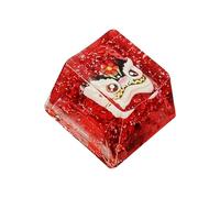 YIZITU Artisanal Clear Keycap Durability Resin Keycap For MX Mechanical Keyboards OEM Height Smooth Texture Keycap