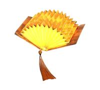 YIZITU Artistic Wood Book Lamp Handcrafted Ancient Palaces Design Paper Materials Bedside Table Decorative Light for Bedroom Warm LED Reading Light