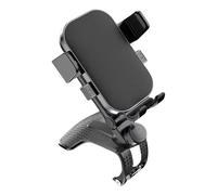 YIZITU Car Clip Type Dashboard Mounted Phone Holder Shockproof Cellphone Holder Mount Automotive 360 Degree Rotating Stand