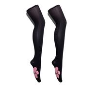 YIZITU Cat Paw Thigh High Socks Cute Soft Over Knee Stockings Kitten Claw Pad Socks Pink Cat Paw Long Boot Socks Women Girls