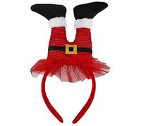 YIZITU Christmas Led Light Headbands Santa Leg Headband Kids Adult Headwear Ornaments Christmas Party Cosplay Supplies