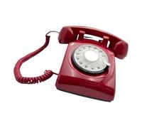 YIZITU Classical Rotary Sound Guest Book Device Wedding Phone Birthday Party Decoration Build In Battery 600H Retro Phone For Event