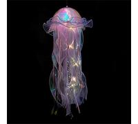 YIZITU Color Jellyfish Lamp LED Bedroom Night Light Atmospheres Lamp Under The Sea Party Decor Girl Baby Birthday Gifts Jellyfish Hanging Decoration Hanging Jellyfish Graduation