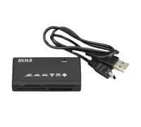 YIZITU Computer Camcorder TF Card Reader School Electronic Multiple Memory Card 6 In 1 USB Adapter Desktop PC Accessories