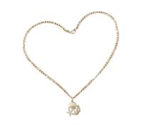 YIZITU Elegant Sea Shell Pendant Necklace Neck Chain Accessory Showcasing Marine Charm Ideal For Unique Jewelry Seekers