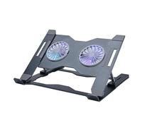 YIZITU Ergonomic Laptop Coolers Stand With Large Fan And Angled Aluminum Cooling Pad