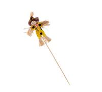 YIZITU Fall Harvest Scarecrows Decor Standing Scarecrows Decors For Autumn Thanksgiving Halloween Straw Man Decorations Outdoor Fall Harvest Scarecrow Decorations