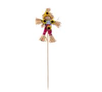 YIZITU Fall Harvest Scarecrows Decor Standing Scarecrows Decors For Autumn Thanksgiving Halloween Straw Man Decorations Outdoor Fall Harvest Scarecrow Decorations