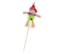 YIZITU Fall Harvest Scarecrows Decor Standing Scarecrows Decors For Autumn Thanksgiving Halloween Straw Man Decorations Outdoor Fall Harvest Scarecrow Decorations