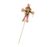 YIZITU Fall Harvest Scarecrows Decor Standing Scarecrows Decors For Autumn Thanksgiving Halloween Straw Man Decorations Outdoor Fall Harvest Scarecrow Decorations