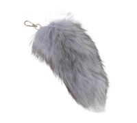 YIZITU Fashion Keychain Bag Pendant Keyring Handbag Embellishment For Adding A Touch Of Luxury To Everyday Items Colorful Tail Clip