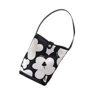 YIZITU Fashionable Printed Bucket Bag Casual Handbag For Women Large Capacity Shoulder Bag Stylish Underarm Purse For Work Stylish Accessory Ladies