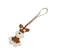 YIZITU Fashionable Sturdy Schnauzer Dog Keychain Charm Pendant for Personalize Elegant Styles and Fashion Statement Pieces