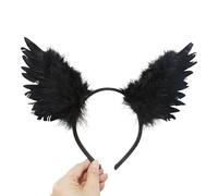 YIZITU Girls RolePlay Costumes Princess Butterfly Fairy Wing Headband 1/2Pcs Halloween Cosplay Party Props Fairy Wing Halloween Costumes Cosplay Costume For Adults Women Kids Girls Toddler