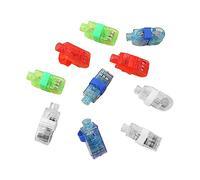 YIZITU Glowing LED Finger Lights 10 Bulk Lamps Color Assorted Flashing Light Garden Bauble Home Wedding Props RaveParty Decor Novelty Ravetoy Party Accessories