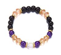 YIZITU Handmade Geometric with Natural Stone Beads Simple Yet Stylish for Casual Outfits and Travel Adventures
