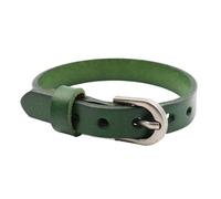 YIZITU Handmade Leather Bead Leather Strap Wrist Jewelry Stylish Jewelry Leather Texture Present for Woman Leather Strap