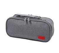 YIZITU High Capacity Pencil Case 5 Section Canvas Pen Pouches Pen Organisers Bag Travel Cosmetics Carrying Case 24x8.5x11cm Multilayer Canvas Organizers