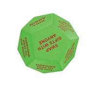 YIZITU Interactive Santa Swap Oversized Dices For Exciting Game And Role Play Game Holiday Themed Exchange Dices Santa Swap Exchange Oversize