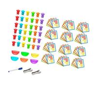 YIZITU Kids Educational Toy Dinosaur Shape Multifunctional Hand Game Supplies Interactive Color & Number Recognition Early Educational Toy