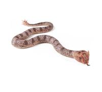 YIZITU Life Like Rubber Snake Realistic Figurine Toy For Garden Use Deter Birds And Squirrels April Fools Day Prank Toy Garden Decoy