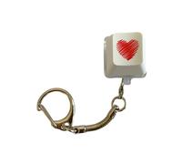 YIZITU Mechanical Keyboard Shaft Tester Keychain Square Key Pendant Business Party Accessory