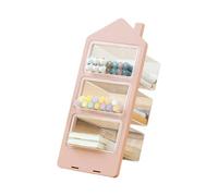 YIZITU Multifunctional Pencil Holder Pen Organisers Slanted Desk School Office Supplies For Student Pencil Storage Slanted Desk Brush Container