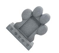 YIZITU Pet Memorial Stones Pet Dog Resins Paws Shape Ornaments For Outdoor And Indoor Remembrance Memorial Dog Grave Marker