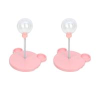 YIZITU Puzzle Treats Feeder Cats Toy With Wobbly Mental Stimulation Toy For Health Eating Habits And Active Play 2PCS Rolling Treat Dispenser