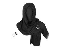 YIZITU Renaissances Half Shoulder Cape Pins Scarf Accessories Halloween Party Cosplay Costumes Medievals Knights Costume Kits