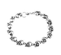 YIZITU Skull Head Metal Crafted for Those Who Appreciate Rock and Fashionable Statement Pieces Stylish Outfits Trendy Fashion