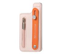 YIZITU Strong Phone Back Card Organizers With Slot & Reinforced Stitching Hands Without Phone Mount Card Carriers For Mobile Stick On Wallet With Detachable Wristlet