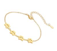 YIZITU Sturdy Stainless Steel Pet Paws Offering A Unique Elegant Charm To Any Outfit With Various Color Choose