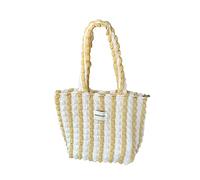 YIZITU Women Spring Casual Bag Shoulder Bag Candy Color Shopping Bags Lady Pleated Cloud Handbag Girlfriend Gift Tote With Zipper For School