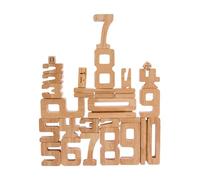 YIZITU Wooden Stacking Colorful Toy Building Blocks For 1 2 3 Years Old Educational Toddler Preschool Toy Gifts