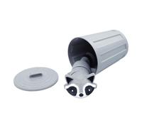 YiZYiF 3D Printed Home Decoration Movable Raccoon Fidget Toy Novelty Gift Fun Desk Crafts Figurine for Halloween Cosplay 1Pc Raccoon and 1Pc Trashcan One Size