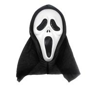 YiZYiF Ghost Scream Movie Horror Face Mask Horror Scream Masque for Halloween Costume Cosplay Party Decoration Type 1 One Size