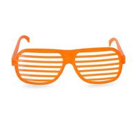 YiZYiF Glow in The Dark Shutter Shades Reactive Plastic Sunglasses That Glow for Neon Parties Festivals and Club Events Multicolor One Size