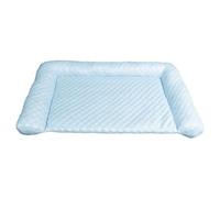 YiZYiF Summer Dog Cooling Mat Washable Ice Silk Cool Pad for Small Dogs Cats Bed for Indoor Outdoor Floor Sky Blue S