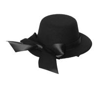 YiZYiF Vintage Fascinator Hats Small Tea Party Hair Clips Women Girls Elegant Kentucky Bridal Shower Wedding Accessories Black 2 One Size