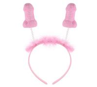 YiZYiF Willy Headband Bride To Be Head Boppers Headband Hair Hoop for Bachlorette Hens Stag Party Girls Night Out Pink One Size